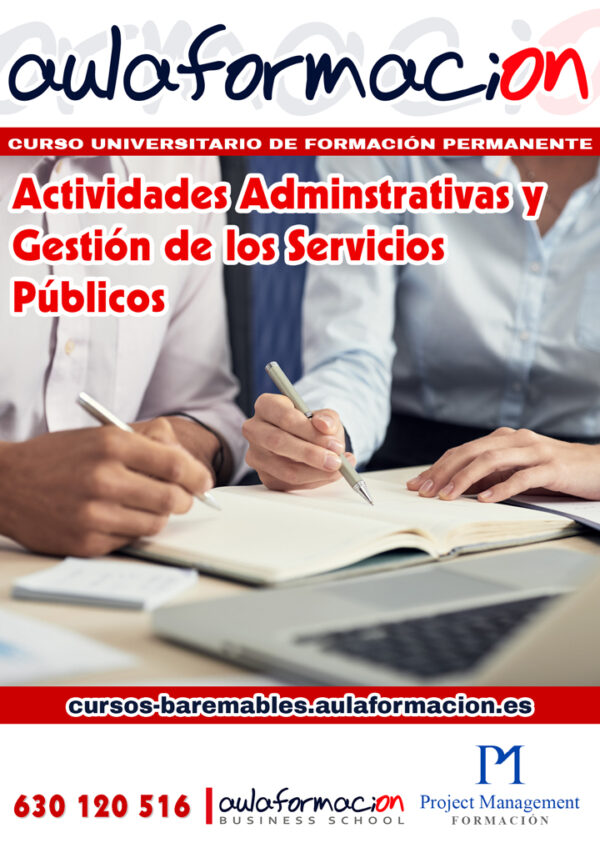 Actividad Administrativa Y Gesti N De Los Servicios P Blicos