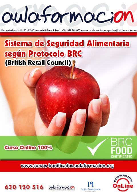 Sistema de seguridad alimentaria según protocolo BRC (British Retail Council)