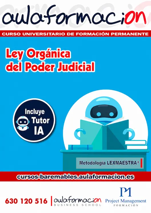 LOPJ-Curso Ley Organica del Poder Judicial - Lexmaestra con tutor IA