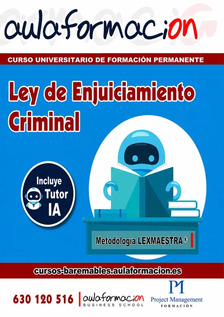LECrim-Ley Enjuiciamiento Criminal - lexmaestra