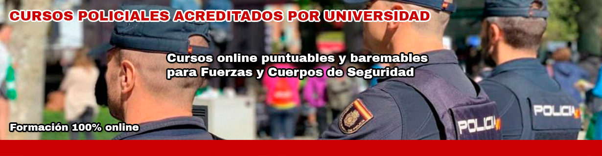 Cursos Policiales AULAFORMACION Cursos Policiales AULAFORMACION
