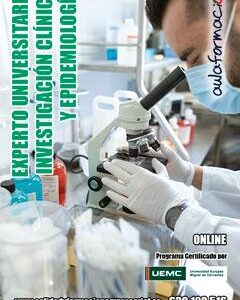 Experto universitario en investigación clínica y epidemiología