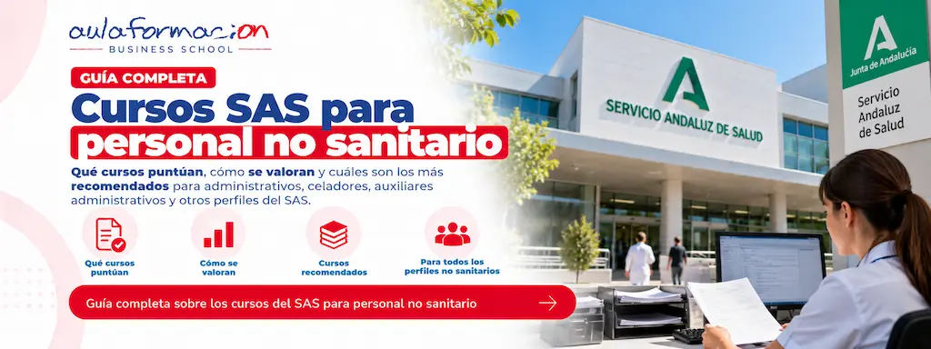 Cursos baremables SAS personal no sanitario