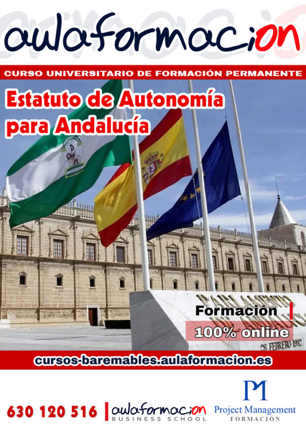 curso estatuto de autonomía para Andalucía