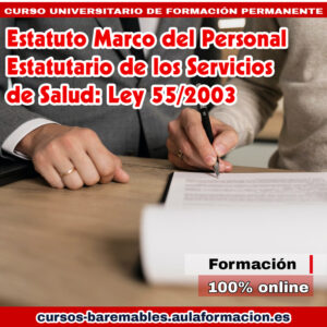 curso estatuto marco personal servicios salud - cursos administrativos SAS
