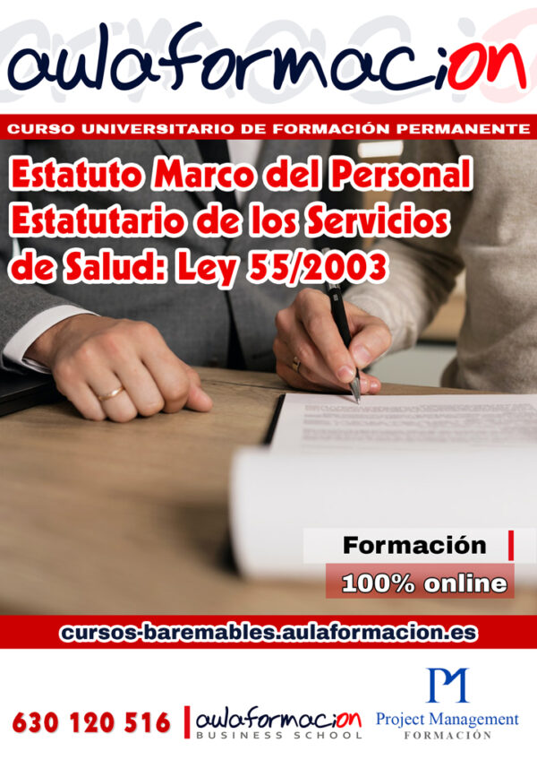 curso estatuto marco personal servicios salud