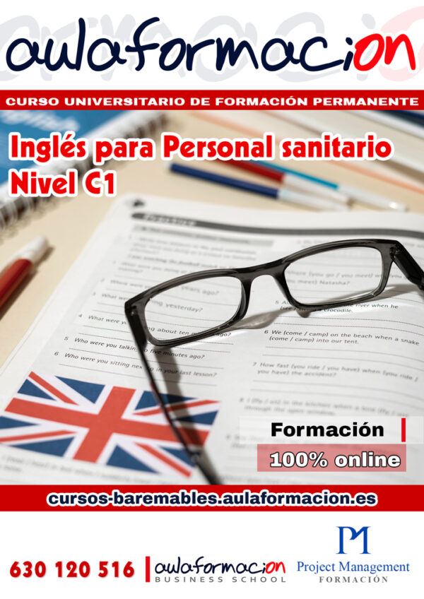 curso homologado ingles sanitario