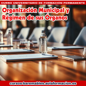 Organización Municipal y Régimen de sus Órganos