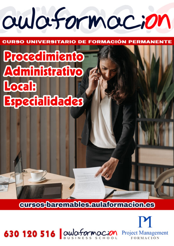 curso procedimiento administrativo local