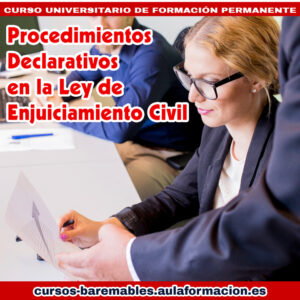 Procedimientos declarativos LEC