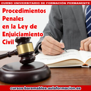 procedimientos penales en la LECrim