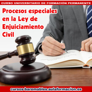 curso procedimientos especiales LEC