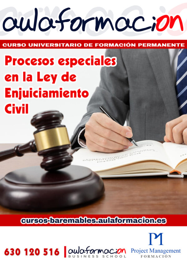 curso procedimientos especiales LEC