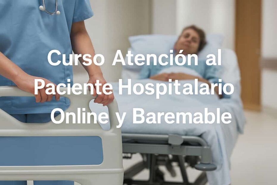 Curso Atención al Paciente Hospitalario | Online y Baremable