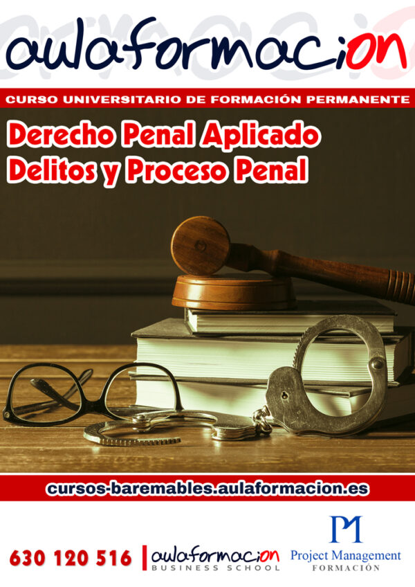 Derecho Penal aplicado - 600 horas | AULAFORMACION