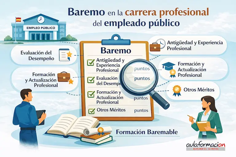 Baremo en la carrera profesional pública