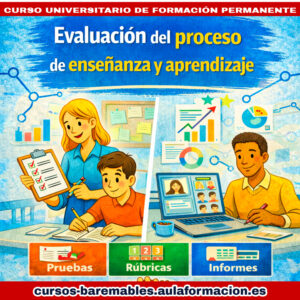 curso homologado en Evaluación del proceso de enseñanza y aprendizaje