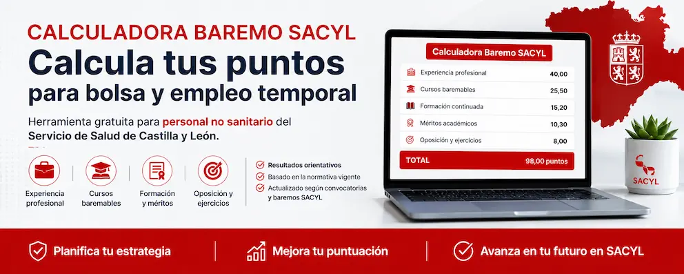 Calculadora baremo bolsa SACYL