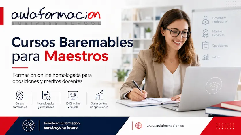 Cursos baremables para maestros