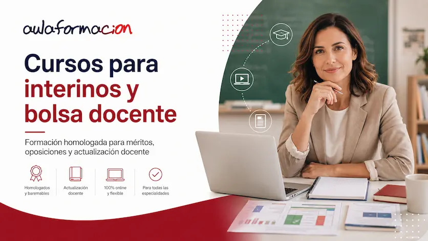 Cursos para interinos y bolsa docente