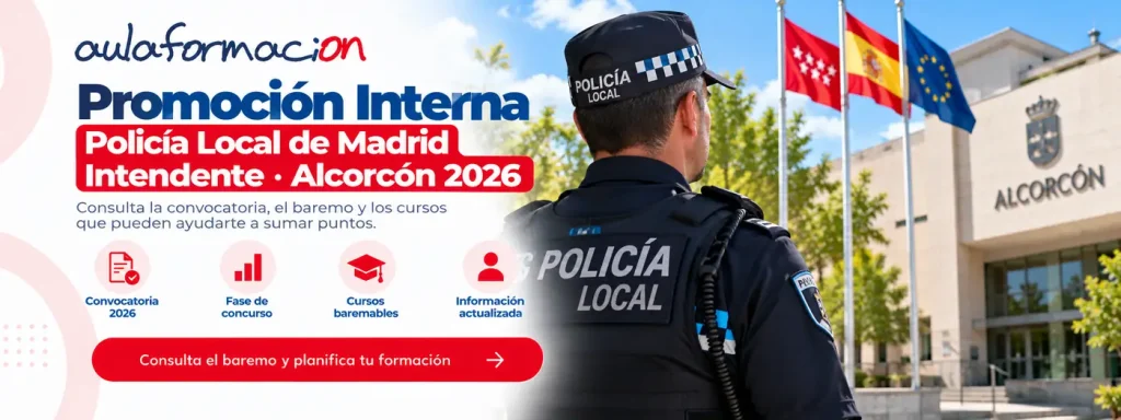promoción interna de policía local en madrid