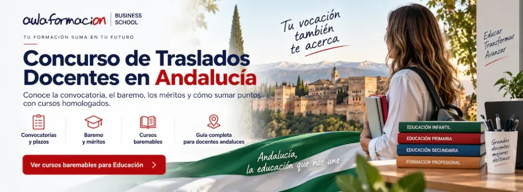 Concurso de Traslados Docentes en Andalucía
