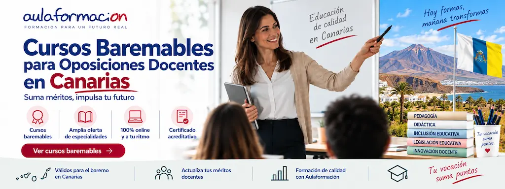 Cursos Baremables Docentes Canarias