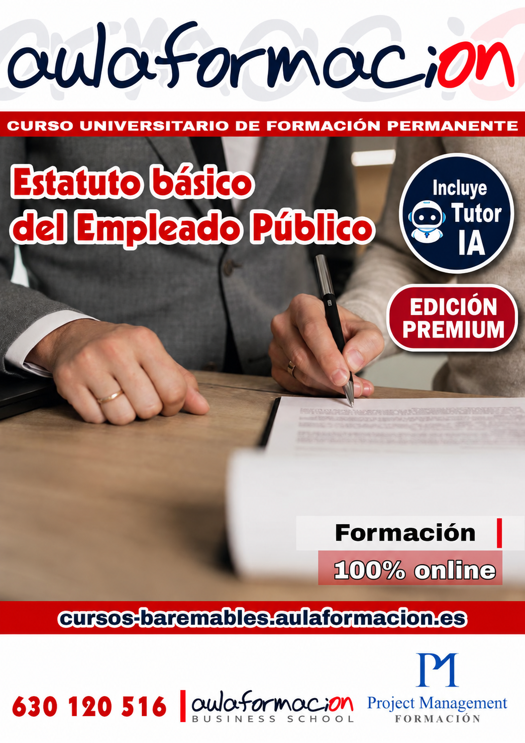 Curso EBEP Premium: esquemas, test y tutor IA | Aulaformación