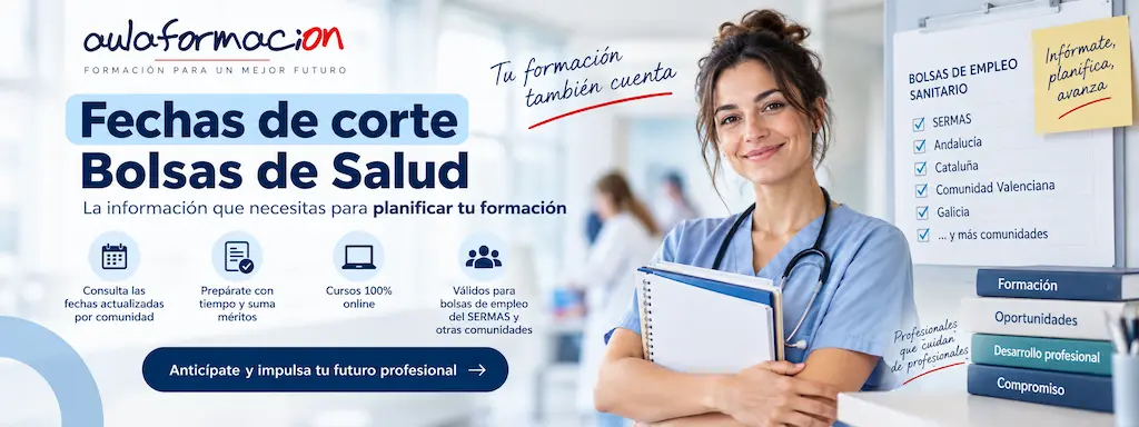 Fechas de corte de las bolsas de salud 2026-2027
