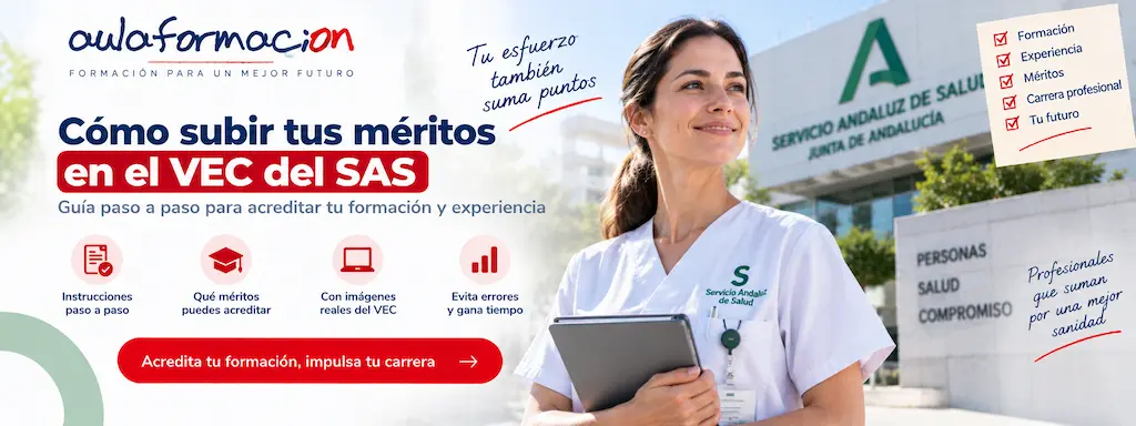 Cómo subir méritos a la VEC del SAS: paso a paso 2026