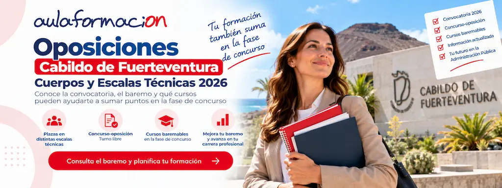Oposiciones Cabildo de Fuerteventura 2026