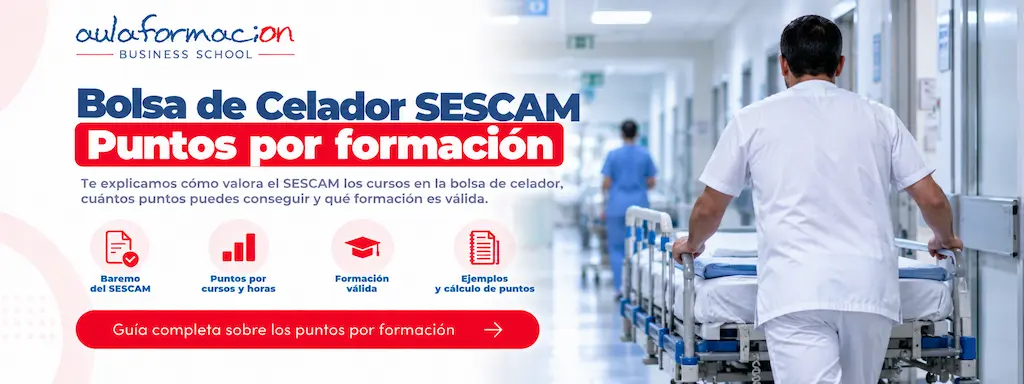 Bolsa Celador SESCAM: Cómo Sumar 100 Puntos de Formación