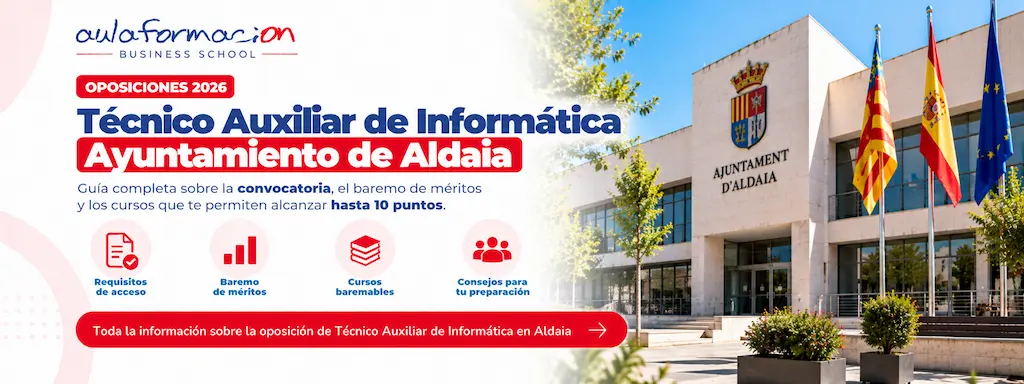 Técnico auxiliar informática Aldaia
