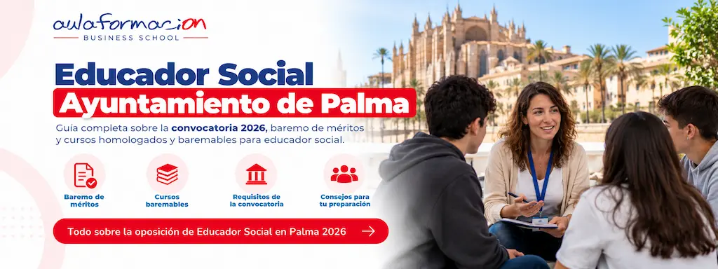 Oposiciones educador social Palma 2026