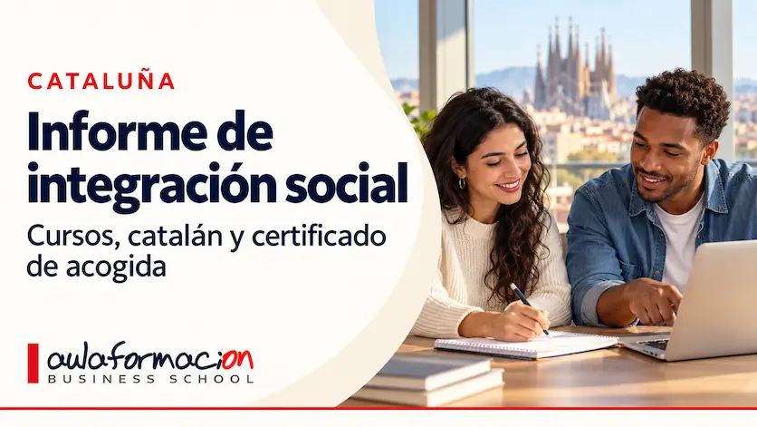 Informe de integración social en Cataluña: cursos, catalán y certificado de acogida