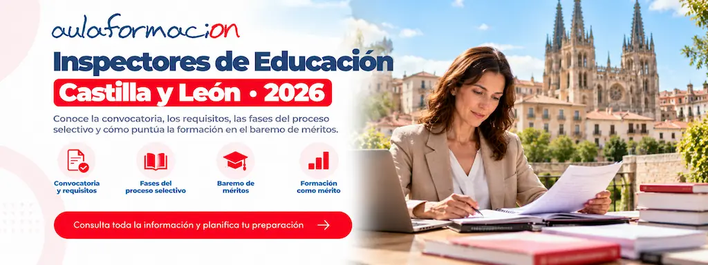 Inspectores de educación de Castilla y León: 32 plazas