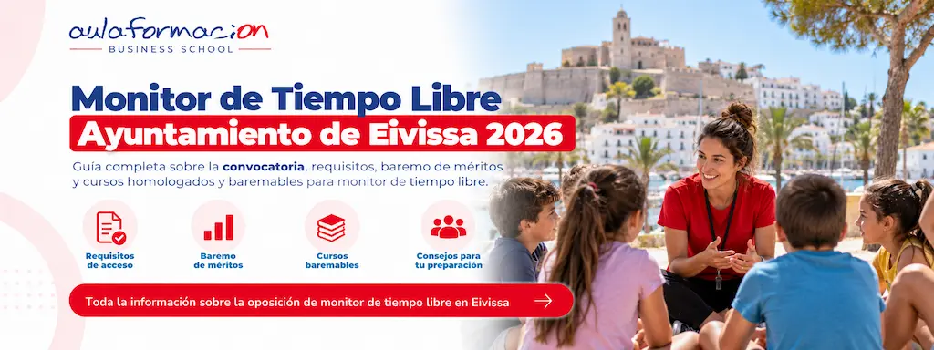 Monitor de tiempo libre Eivissa 2026