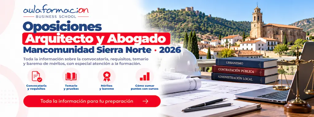 Arquitecto Mancomunidad Sierra Norte 2026