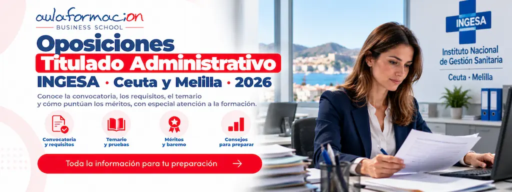 Titulado administrativo INGESA 2026