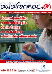 curso control analitico y microbiologia carne en mataderos e industria alimentaria