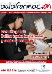 Curso de especialización jurídica en derecho penal y delitos