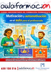 curso homologado en Motivación y automotivación en el aula para el profesorado